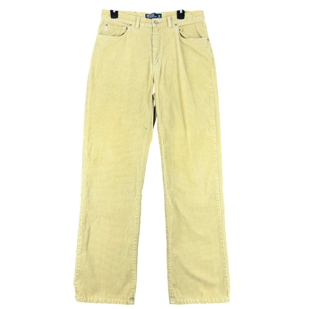 Polo Ralph Lauren Corduroy Pants Straight Leg Five Pocket Casual Mens 32x31